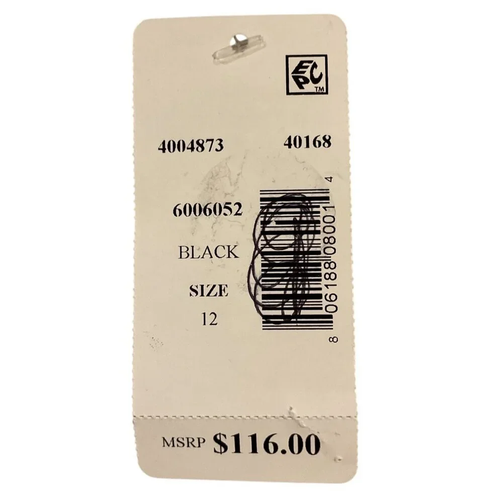 NWT Magicsuit Black Racerback Tankini Top Size 12 Sleek Slimming Design Black - Picture 8 of 10